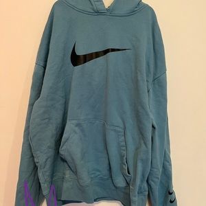 Blue Nike sweater